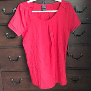 Oh Baby by Motherhood Maternity Top size Small Red